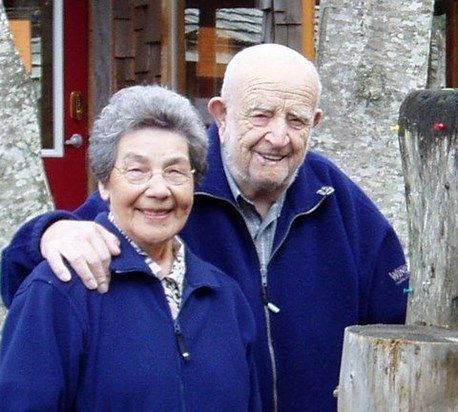 2006: Mom and Dad  visit Hornby Island with Dan and Linda