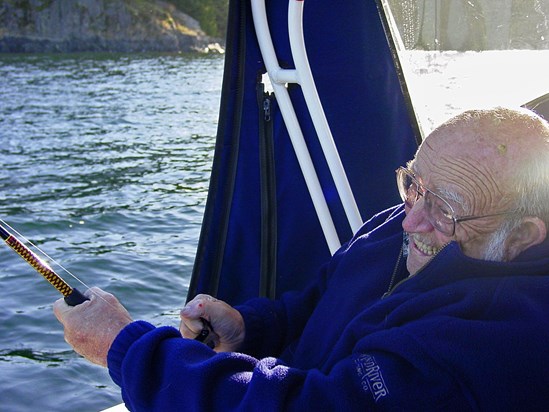 Fishing in Campbell River 2003