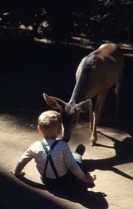 Joe with deer