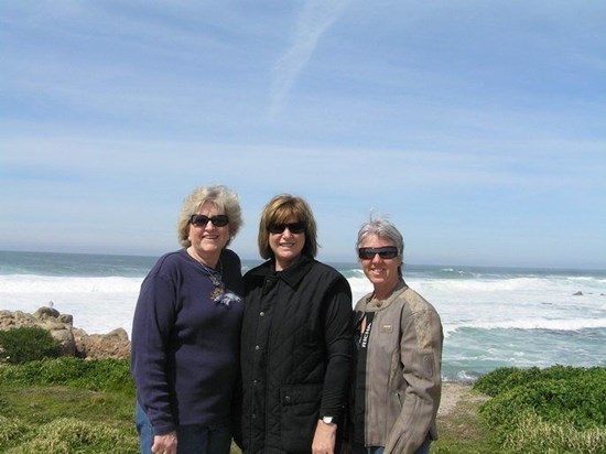Jody, Carmel and Victoria en route to San Francisco 2009
