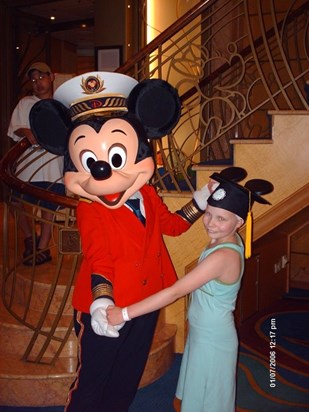 On board ship - Micky and Olivia