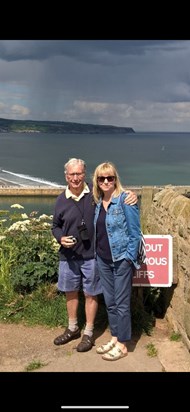 Peter and me in Yorkshire x