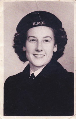Eileen in the Navy aged 19
