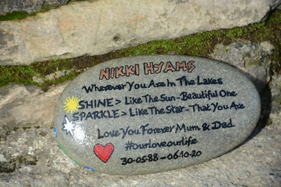 In Loving Memory Placed on Loughrigg Summit