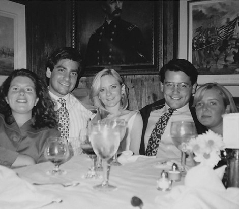 Georgetown 1993.   The best of times with Megan,Kate,Max,Dave and Bettina