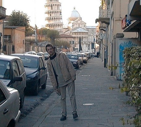Pisa 2001- we couldnt stop laughing