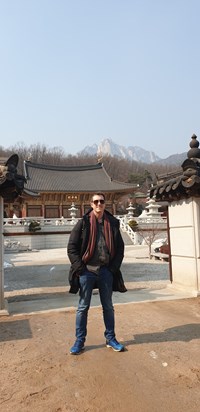 Mountain in Seoul. 2020