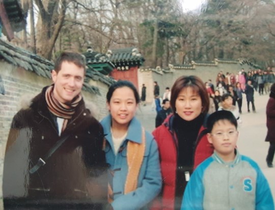 Family in korea 2006