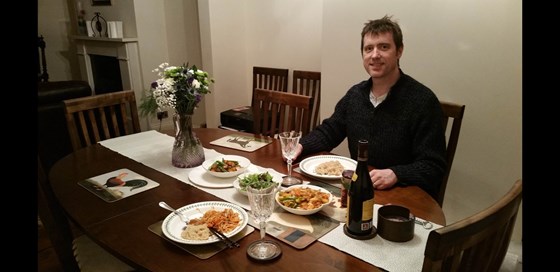 1st meal in sutton new home 2016