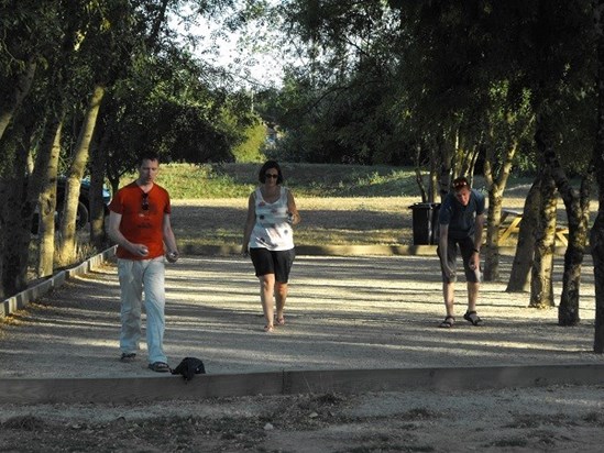 Playing Boules France 2012