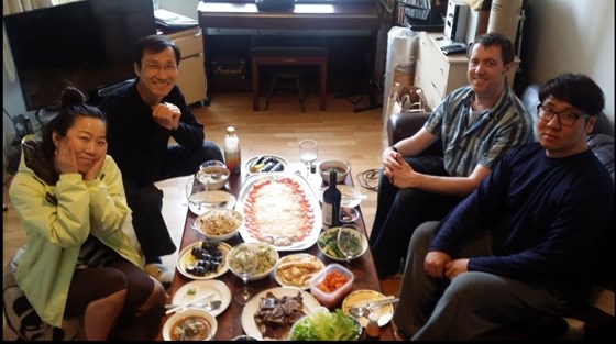 Feast with sashimi, 2015