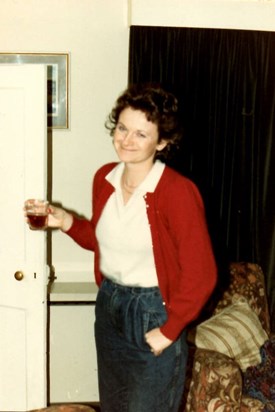 Carol New Yer's eve c 1982