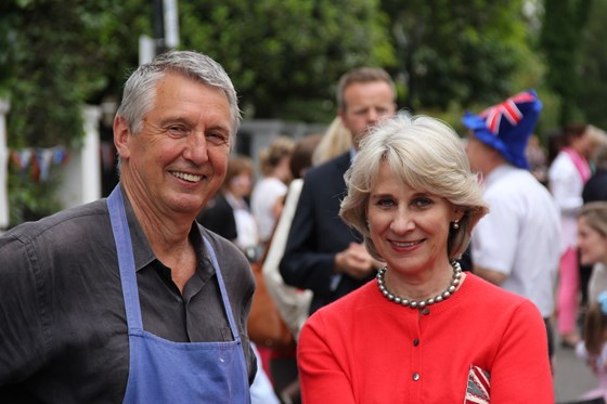 Richard and the Duchess of Gloucester - Diamond Jubilee Party 2012