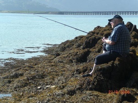 Fishing in Barmouth