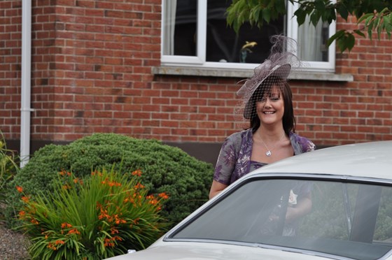 Leaving For Claires Wedding 2011