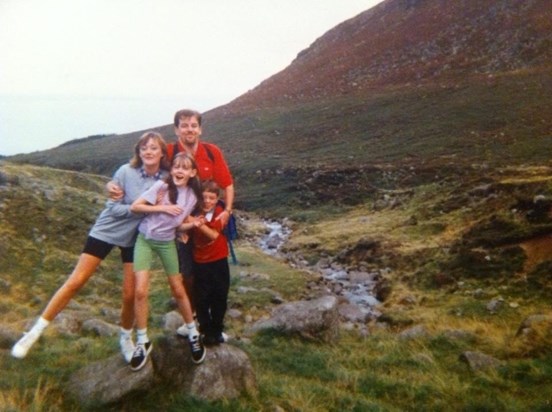 In the Mournes, mid 90s