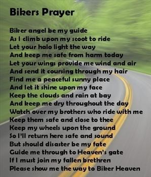 bikers prayer