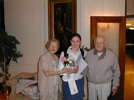 Ida, Jen And John Midak (Grandparents)