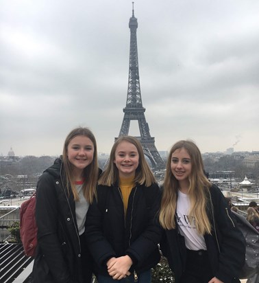 Emily, Layla and Bo in Paris
