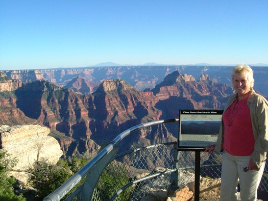 Arizona - Sept. 2006. (Grand Canyon from the less visited north rim.)