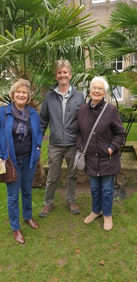 With Paula and Andrew at Arundel castle, Oct 2019
