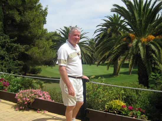 In loving memory -Keith loved golf on the Algarve 