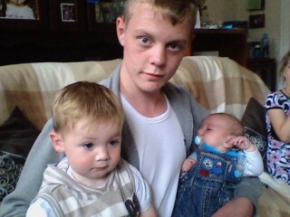 dales brother brendon and my little boys jaydan and ashton
