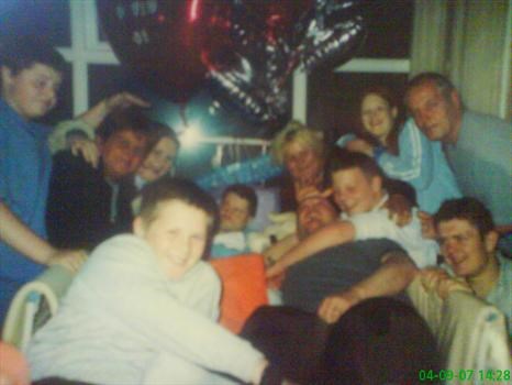 my family and dale with our uncle david who died the year before dale r.i.p david xxx