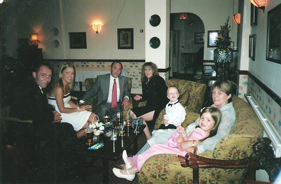 2005. Family wedding.