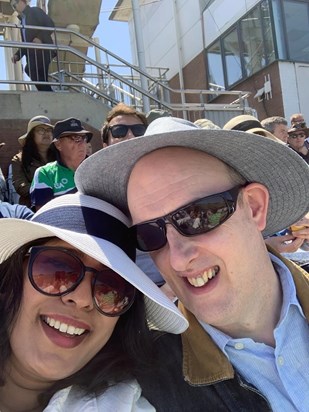 John at Cricket world cup 2019, England, Sri Lanka vs South Africa Match.