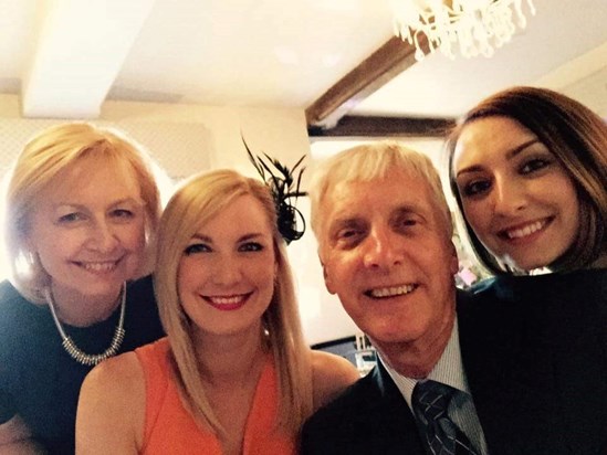 Family ‘Selfie’ at a friends wedding x