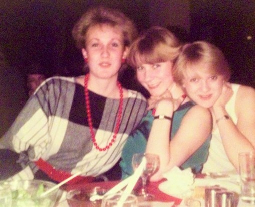 Deb, Caroline and Ingrid City Uni 1984
