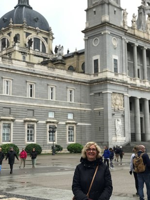 Grandma visits Madrid with us 