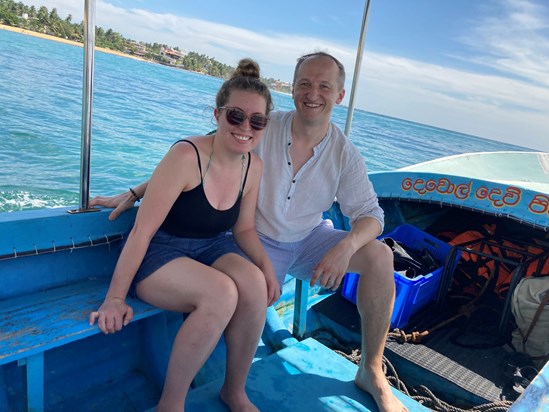 Snorkelling boat trip, Sri Lanka