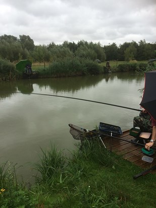 Dave's memorial fishing match at Manor farm 2016