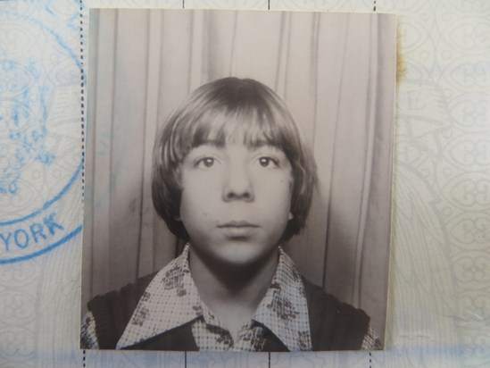 Passport picture 1973