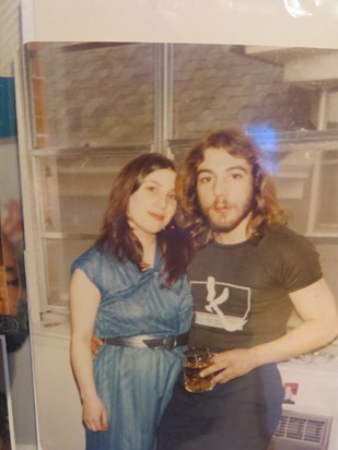 Manny and Diana (Manny's and Kenny's mom) 1983 
