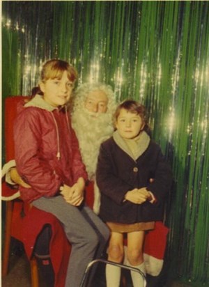 Julie & Val Christmas 1969