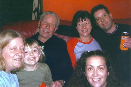 Julie & Family Chrsitmas 2004