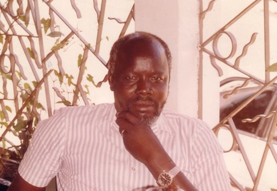Dad chilling, Kampala Uganda 1991 