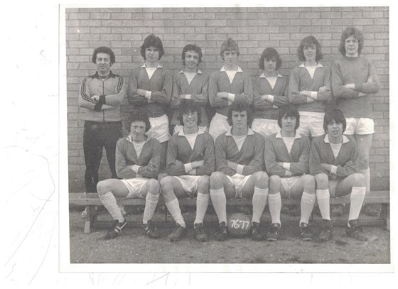 St Albans 1st Team 1976-1977, fond memories of Andy both at school and the time we both spent at college in Watford, RIP old friend  I feel honored to have known you, John Whitney (i was the goalkeeper) 
