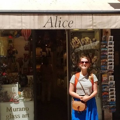 Alice visiting in Venice xxx