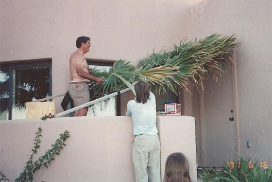 Leonard and Tom and Palm House