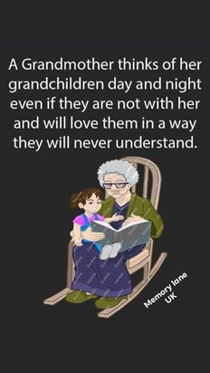 This was mum thought the absolute world of all her grandchildren xxxxx
