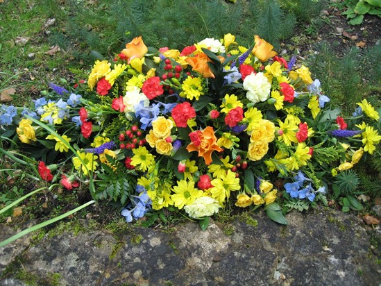 Flowers for my dear Gertrud.