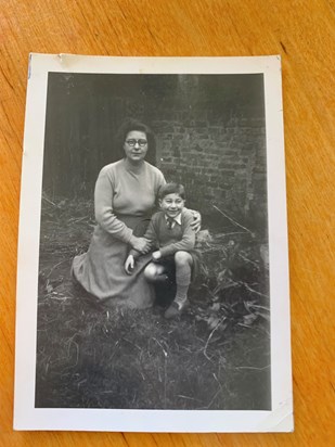 Peter with Mum 