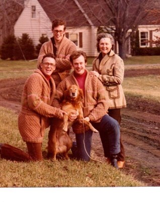 Yeager family Charles City 1977