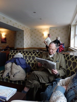 Dad at the Patterdale Hotel Feb 2012