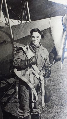 Dad learned to fly civilian aeroplanes, then became a Tiger Moth and jet pilot in the RAF