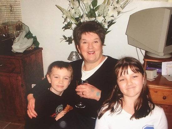 Grandma, Tyler and Sophie 